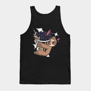 Sloth Bubble Tea Tank Top